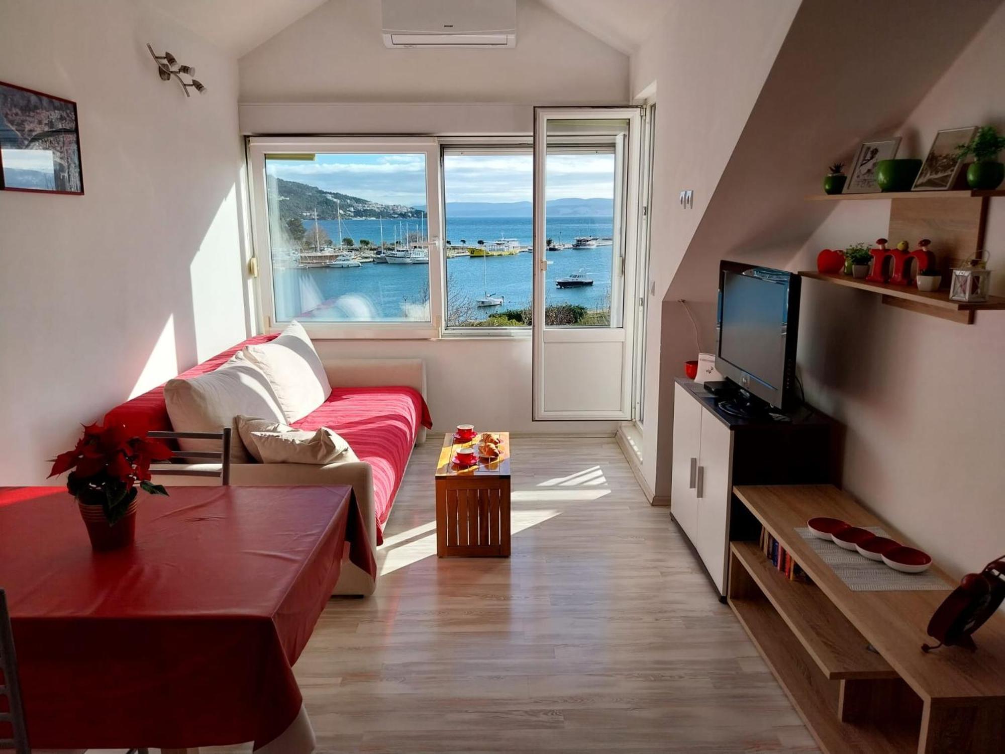 Seaview Apartment Omiš Kültér fotó